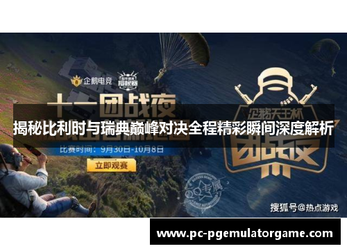 揭秘比利时与瑞典巅峰对决全程精彩瞬间深度解析